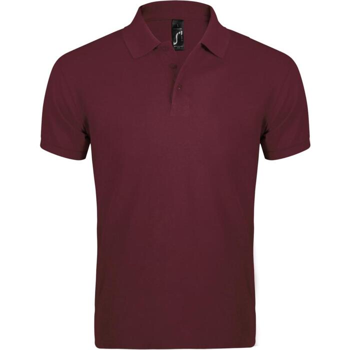 Рубашка поло мужская Prime Men 200 бордовая, размер 3XL
