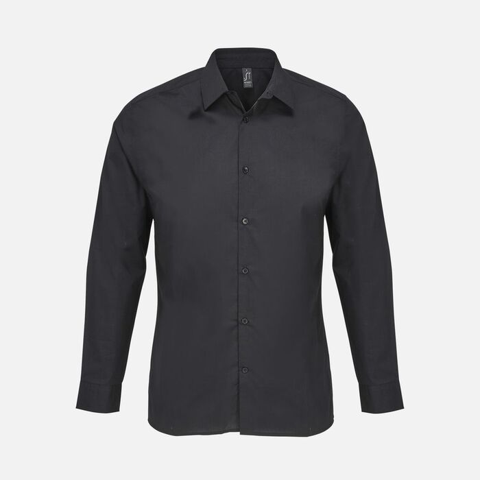 Рубашка мужская Bailey, черная, размер 3XL
