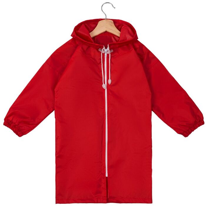 Дождевик детский Rainman Kids красный, 7-9 лет