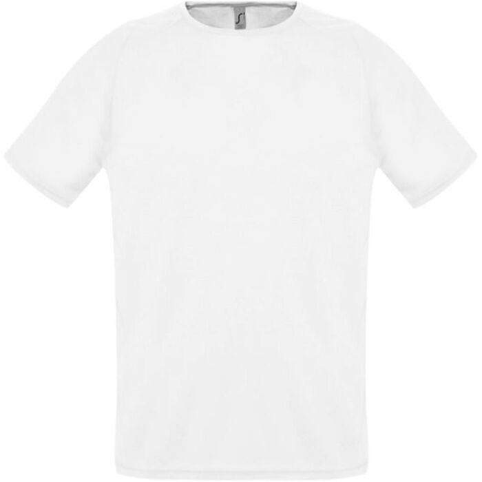 Футболка унисекс Sporty 140 белая, размер 3XL