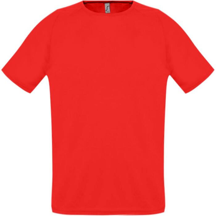 Футболка унисекс Sporty 140 красная, размер 3XL