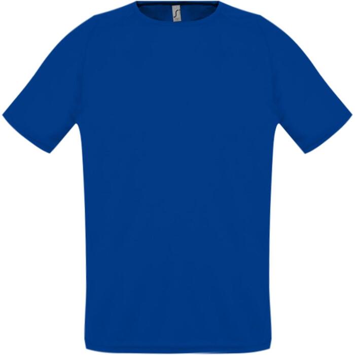 Футболка унисекс Sporty 140 ярко-синяя, размер 3XL