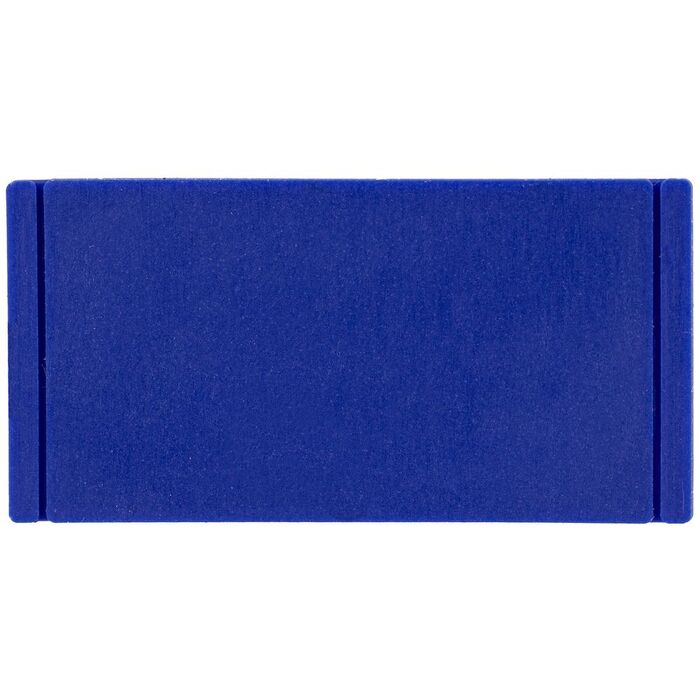 Лейбл из ПВХ Dzeta, XS, синий