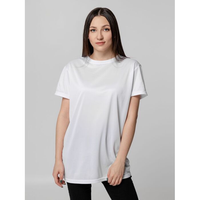 Футболка унисекс для сублимации Paint Tee, белая, размер 56