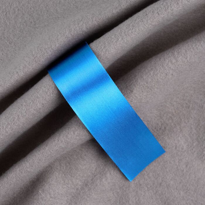 Лента сатиновая Satin 35 XL, голубая, 160 см