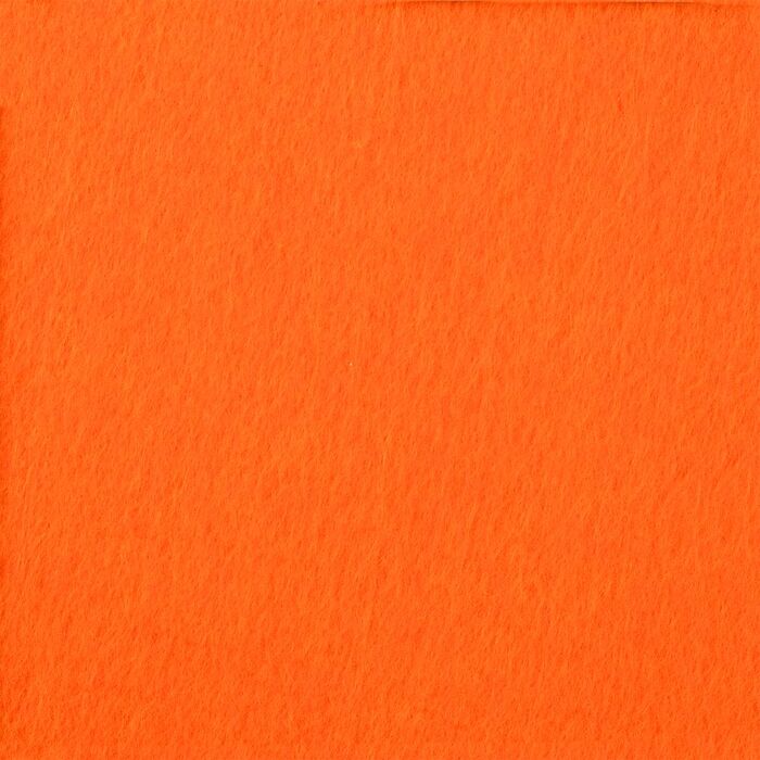 Заготовка из фетра Felt 600, оранжевый неон