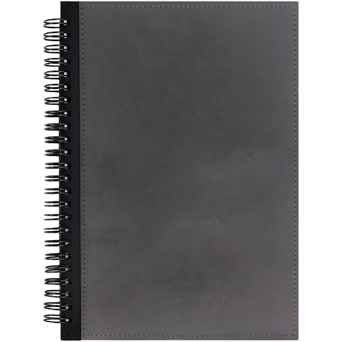 Ежедневник Notera Maxi, недатированный, серый