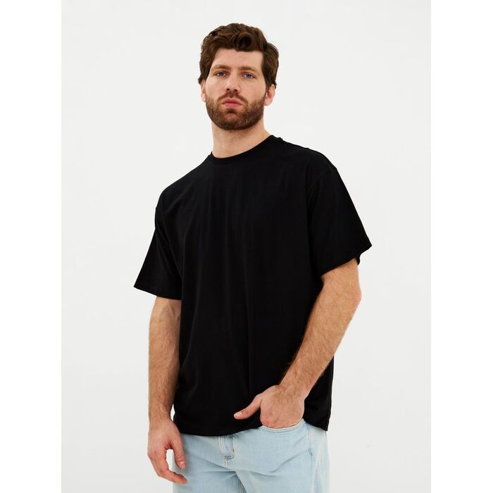 Футболка Oversize Premium, черная, размер S