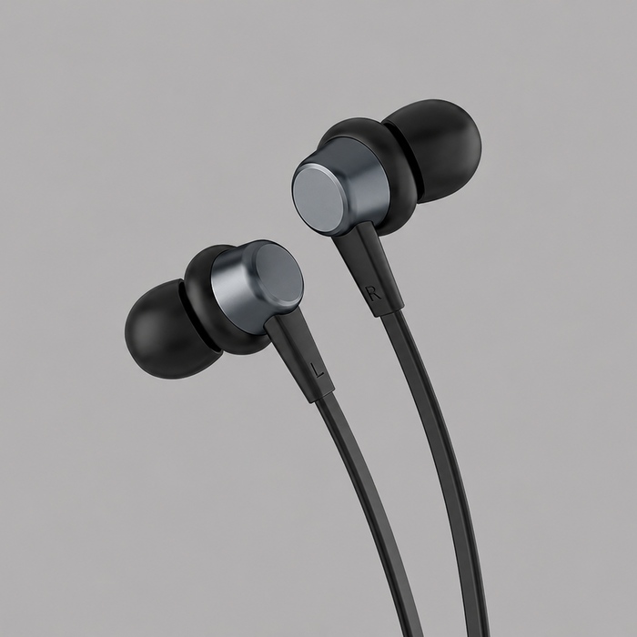 Стереогарнитура Stereo Blaze Type-C, графит, Deppa