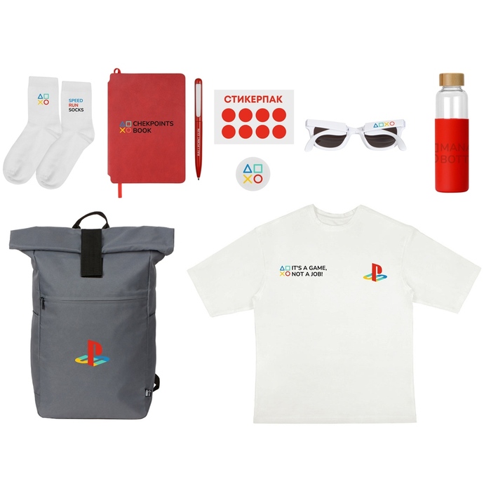 Welcome pack «Welcome Aboard!», красный