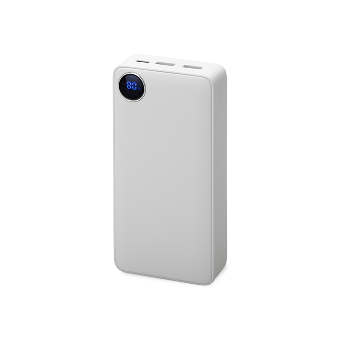 Внешний аккумулятор «Mild Pro» c быстрой зарядкой QC/PD, 20 000 mAh, белый