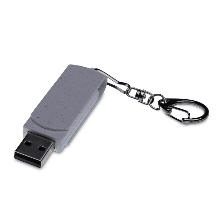 Флешка USB 2.0 Варуна на 32 ГБ, крапчатый белый