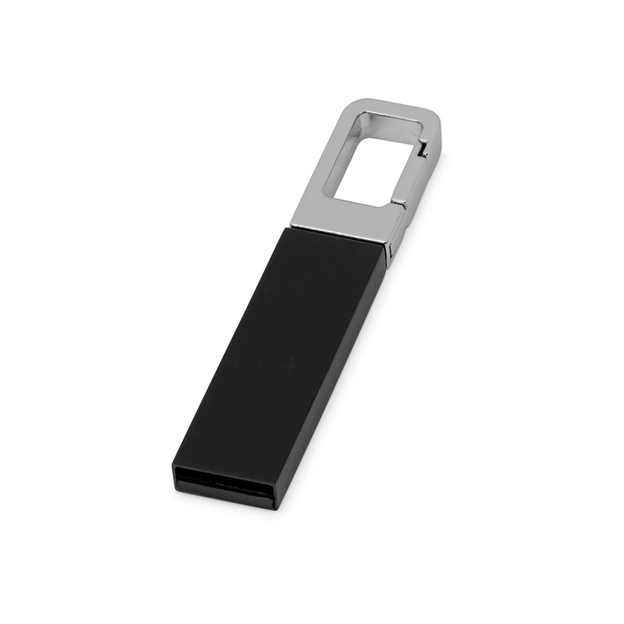 Флеш-карта USB 2.0 16 Gb с карабином 