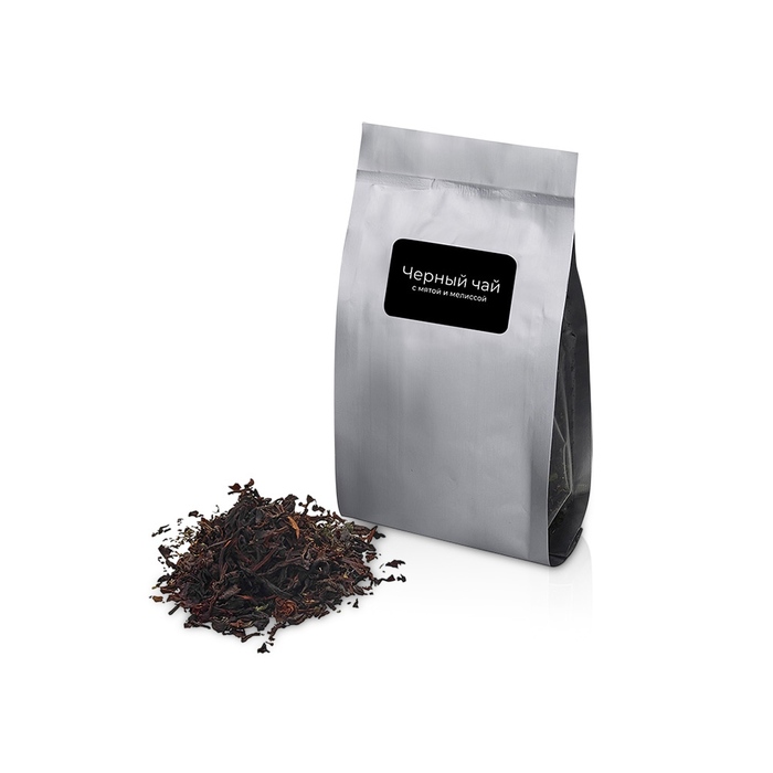 Чай черный с мятой и мелиссой, 50 г, серия Herbalis