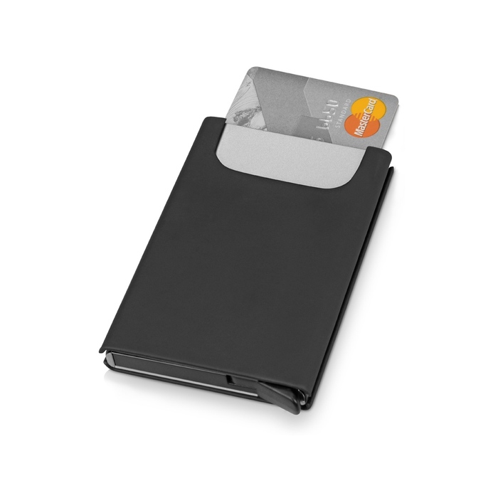 Держатель для карт «Verlass» c RFID-защитой, черный