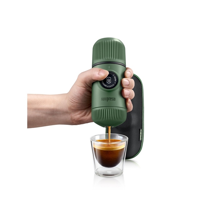 Ручная мини-кофемашина (WACACO Nanopresso) WCCMSGR (Ручная мини-кофемашина цв. Moss Green)