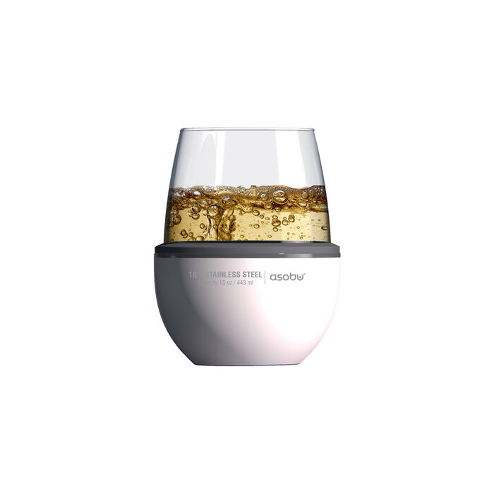 Тумблер для вина WINE KUZIE, белый