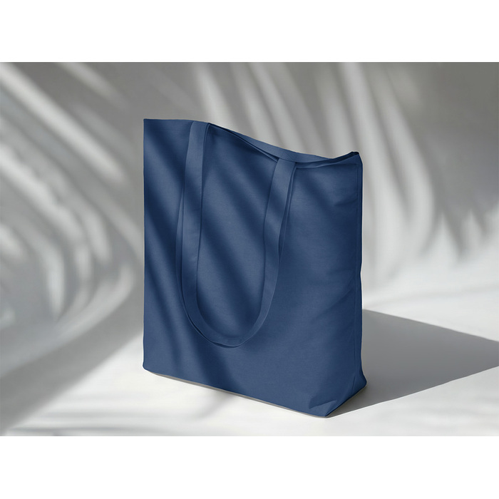 Сумка для шопинга Carryme 140 хлопковая, 140 г/м2, нейви