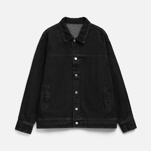 Куртка джинсовая O1, черная, размер XL/XXL