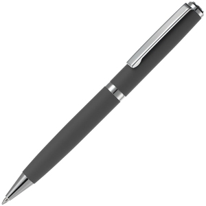 Ручка шариковая Inkish Chrome в футляре, серая
