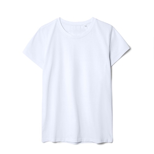 Футболка женская T-bolka Stretch Lady, белая (холодный оттенок), размер S