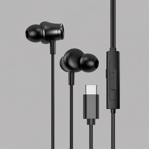 Стереогарнитура Stereo Aura ANC, USB-C, черный, Deppa