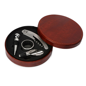 Набор аксессуаров для вина «Fabrizio», коричневый