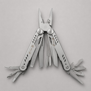 Мультитул Stinger, 110 х 27 мм, 21 функция, сталь, серебристый, в картонной коробке, в комплекте нейлоновый чехол