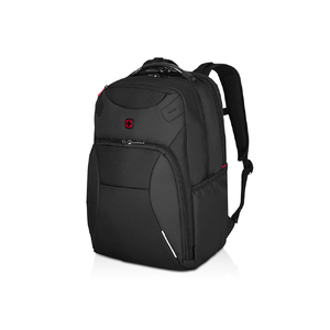 Рюкзак WENGER Cosmic 17", чёрный, переработанный ПЭТ/ПВХ/полиэстер, 34 x 23 x 49 см, 30 л