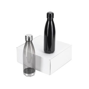 Подарочный набор с термосом и бутылкой «Bottle set», черный