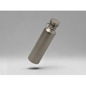 Бутылка для воды из титана "Titan", 750ml, темно-серый