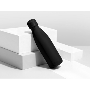 Вакуумная термобутылка "Vacuum bottle C1", soft touch, 500 мл, черный