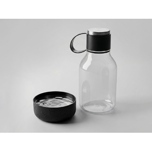 Бутылка для воды 2-в-1 «Dog Bowl Bottle» со съемной миской для питомцев, 1500 мл, черный